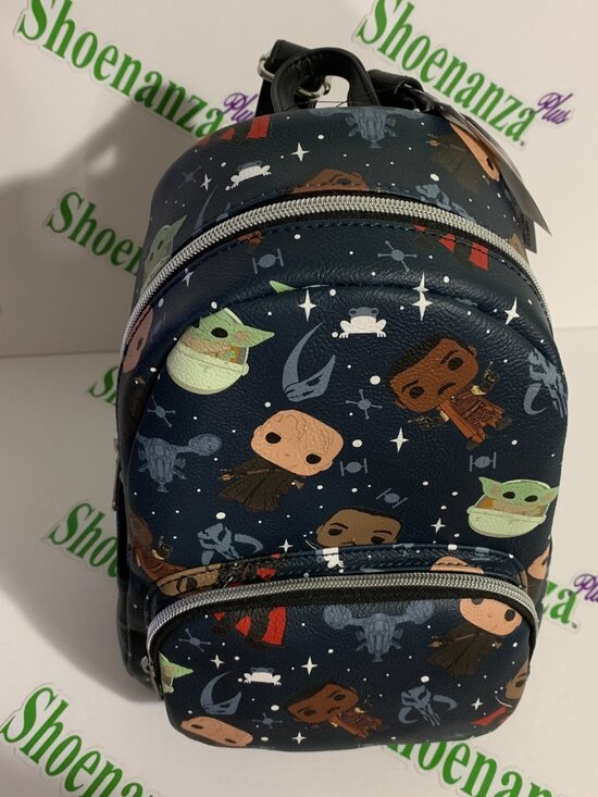Funko Mini Backpack Star Wars The Mandalorian Boba Fett Moff Gideon Grogu Bag main image 6